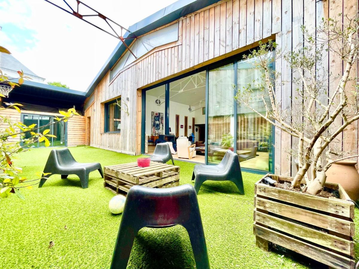 Villa Le Loft - Calme & Deco - Patio Intime - Salle De Cinema - Centre Ville Vannes Bagian luar foto