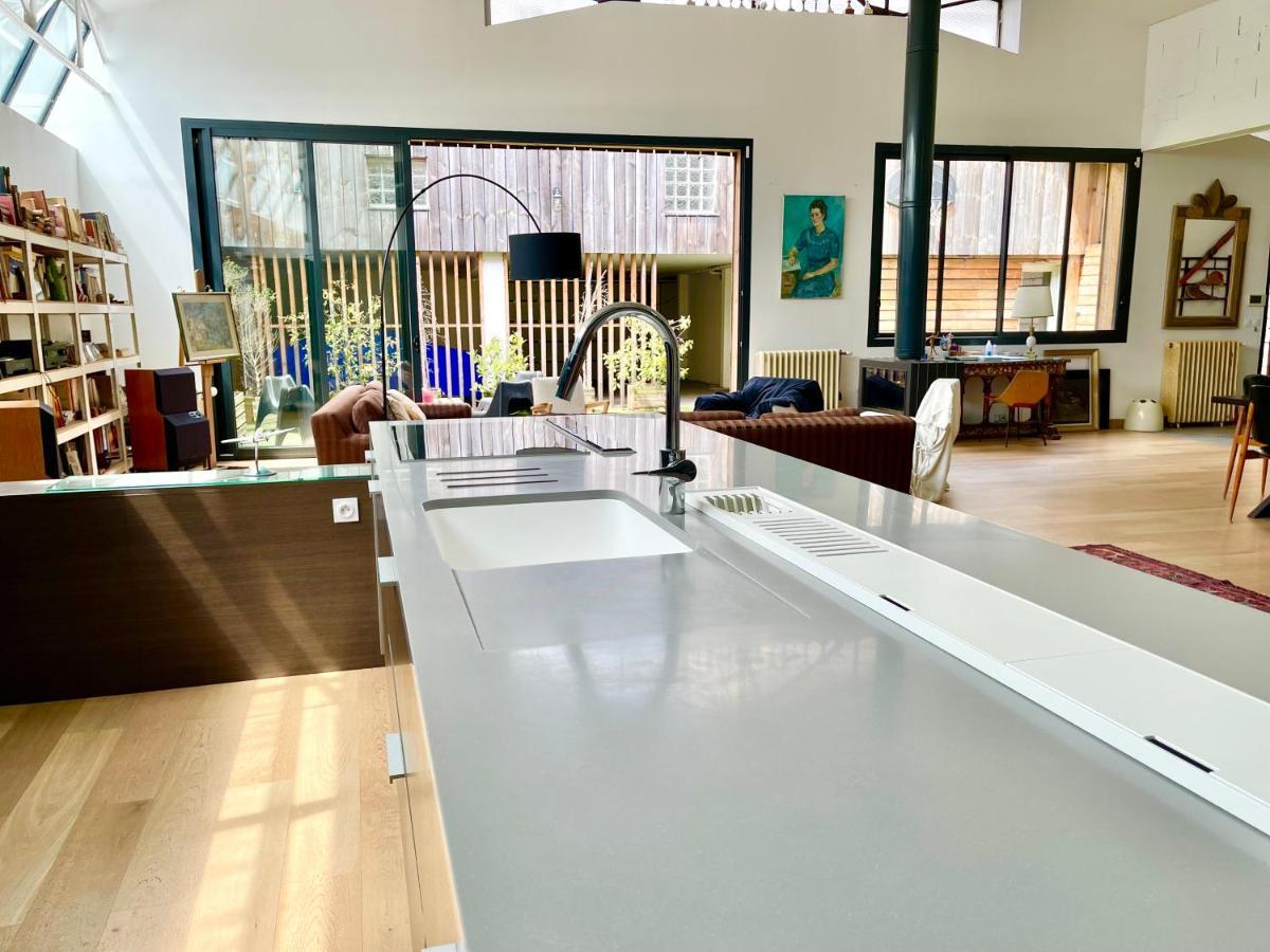 Villa Le Loft - Calme & Deco - Patio Intime - Salle De Cinema - Centre Ville Vannes Bagian luar foto